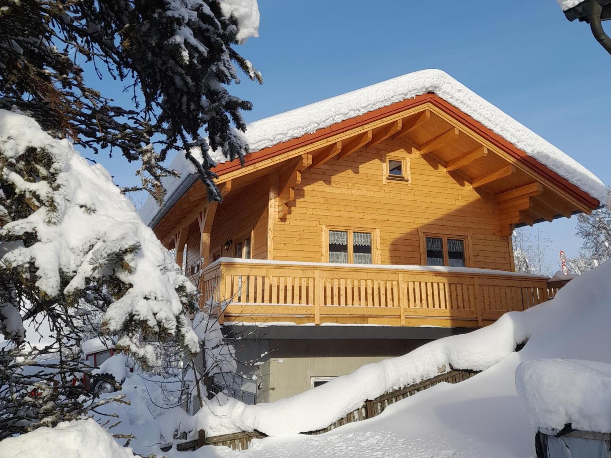 Holiday Home Chalet Toni Mit Sauna By Interhome Spiegelau Exteriör bild